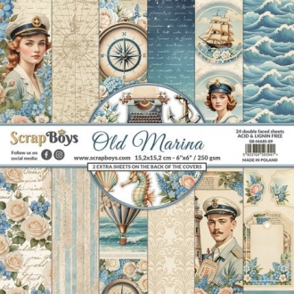 Old Marina 6x6" Paper Pad -...